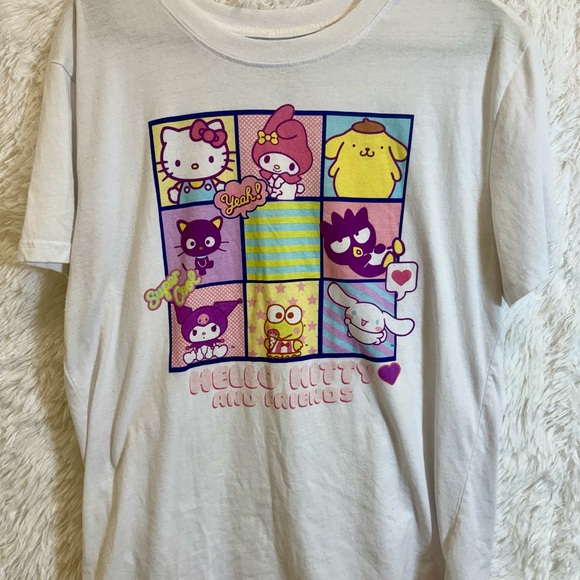 Sanrio Hello Kitty & Friends Graphic Tee | White | Large - Picture 3 of 12
